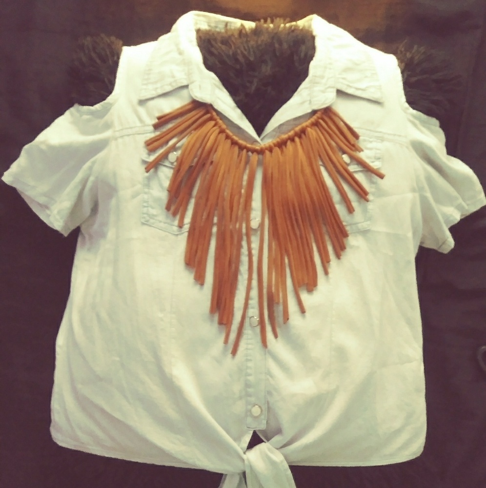 Off shoulder blouse